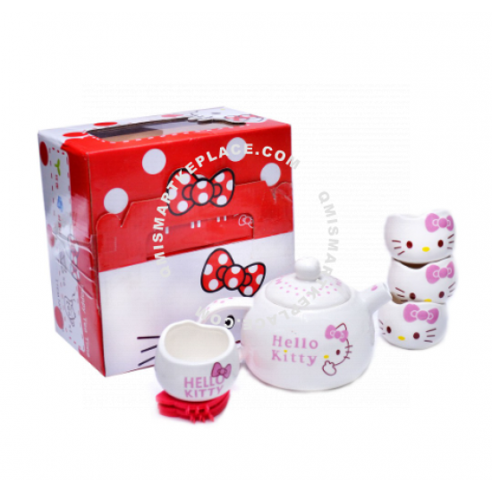 Home & living-kitchen-cute-decoration-tea pot set-Hello Kitty
