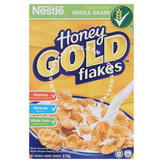 Nestlé Honey Gold Flakes Breakfast Cereal 370g