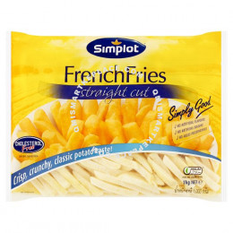 Simplot French Fries Straight Cut 1kg