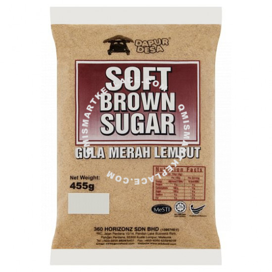 Dapur Desa Soft Brown Sugar 455g