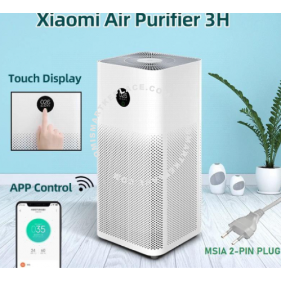Xiaomi Air Purifier 3H Touch Screen Smart OLED Display Home