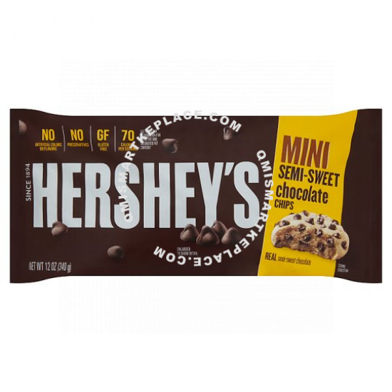 Hershey's Mini Semi-Sweet Chocolate Chips 340g