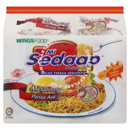 WingsFood Mi Sedaap Mi Goreng Original Flavour Instant Noodles 5 x 91g