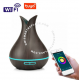400ml wood grain fragrance humidifier Tuya App Remote Control Fantasy Machine Smart Small Appliance