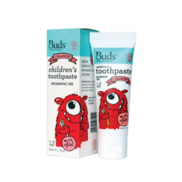  Buds Children Toothpaste With Xylitol Strawberry 50ml