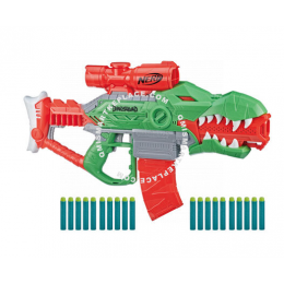 NERF Dino Squad Rex Rampage Motorized Dart Blaster