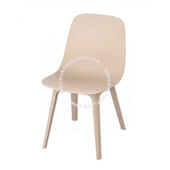 ODGER Chair, white/beige