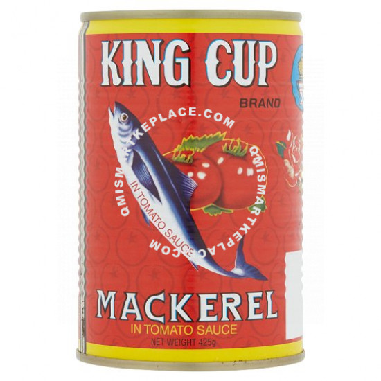 King Cup Brand Mackerel In Tomato Sauce 425g