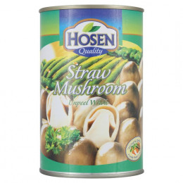 Hosen Unpeel Whole Straw Mushroom 425g
