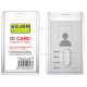  HOT ﻿KEJEA Transparent Acrylic ID Card Cover (5.4cm x 8.5cm)
