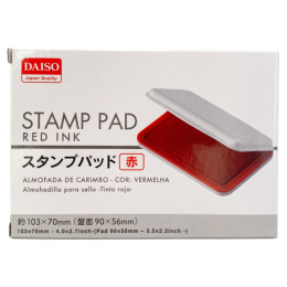  Stamp Pad ( Red Ink )