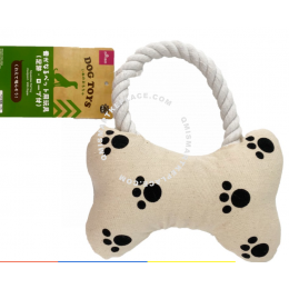 Dog Toys ( Squeaker Pet Toy - Footprint With Rope )