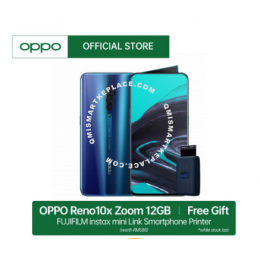 OPPO Reno 10x Zoom Smartphone 60x Digital Zoom VOOC Flash Charge (12GB RAM + 256 GB ROM)