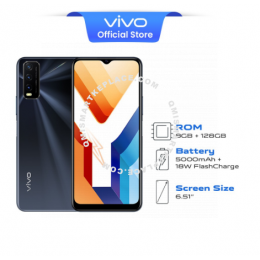 vivo Y20s (8GB RAM+128GB ROM) | 5000mAh Battery| 18W Fast Charging | Side Fingerprint