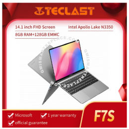 Teclast F7S Laptop Intel Celeron Apollo Lake N3350 Windows 10 (8GB RAM/128GB EMMC/14.1" IPS/1920X1080)