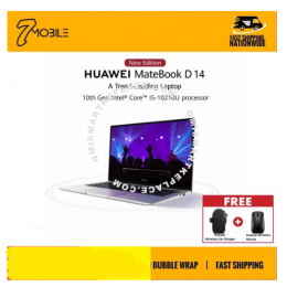 Huawei Matebook D 14 2021 (Intel® CoreTM i5-10210U processor/8GB +512GB)