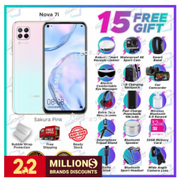 [Up to 15 Free Gift] Huawei Nova 7i (8GB+128GB) Original Huawei Malaysia Warranty