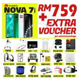 *SHIP IN 24 HRS* Huawei Nova 7i -Original Malaysia Set- Get Your RM30 Discount Using Shopee Coins