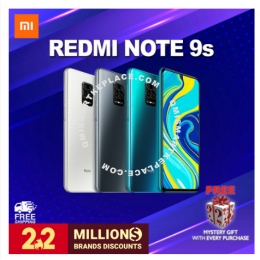 RedMi Note 9s 4gb+ 64gb & 6gb+128gb [Global Version] Ready Stock