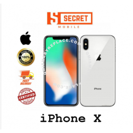 iPhone X 256GB / 64GB - (Full Set) Original Used (NFID)- 95% As New Body Condition