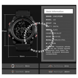 [LOCAL SELLER] SKMEI 1425 Bluetooth Smart Watch | Local Seller & Fast Delivery