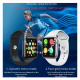 Wearfit W98 IPS Touch Screen Bluetooth Fitness Tracker with Voice Call Smart Watch