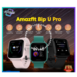 Amazfit Bip U Pro Smart Watch 1.43” Large Display Screen Build-in Blood-oxygen Measurement 5 ATM Water-resistance