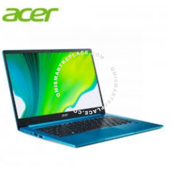 Acer Swift 3 SF314-59-5896 14'' FHD Laptop Aqua Blue ( I5-1135G7, 8GB, 512GB SSD, Intel, W10, HS )