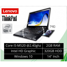   Share:  0 LENOVO THINKPAD T410 (i5/2GB RAM/320GB HDD)