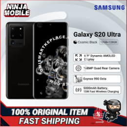 Samsung Galaxy S20 Ultra 5G /g988b Smartphone (12GB+128GB) Original Samsung Malaysia Set