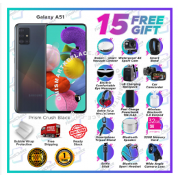 [Up to 15 Free Gift] Samsung Galaxy A51 (8GB+128GB)(8GB+256GB) Original Samsung Malaysia Warranty