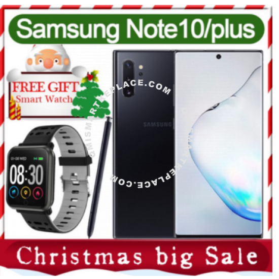 Samsung Note 10 / note 10 + / Note 10+ 5G 8GB/256GB Cell Phone in Sealed Box one year Warranty