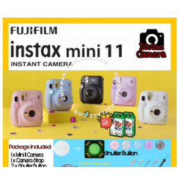 Fujifilm Instax Mini 11 Instant Camera New !!! Free 20 Sheets Instax Mini Film