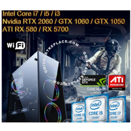 Intel Core i7 Core i5 Core i3 Nvidia RTX3060 GTX1660S GT1030 GAMING DESKTOP PC DOTA2 CSGO PUBG FORTNITE GTA LOL FIFA