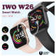 [2021 NEW] IWO 15 W26 Series 6 Smartwatch 1.75 Inch Full Touch Screen IP68 Waterproof Heart Rate Blood Pressure Monitor